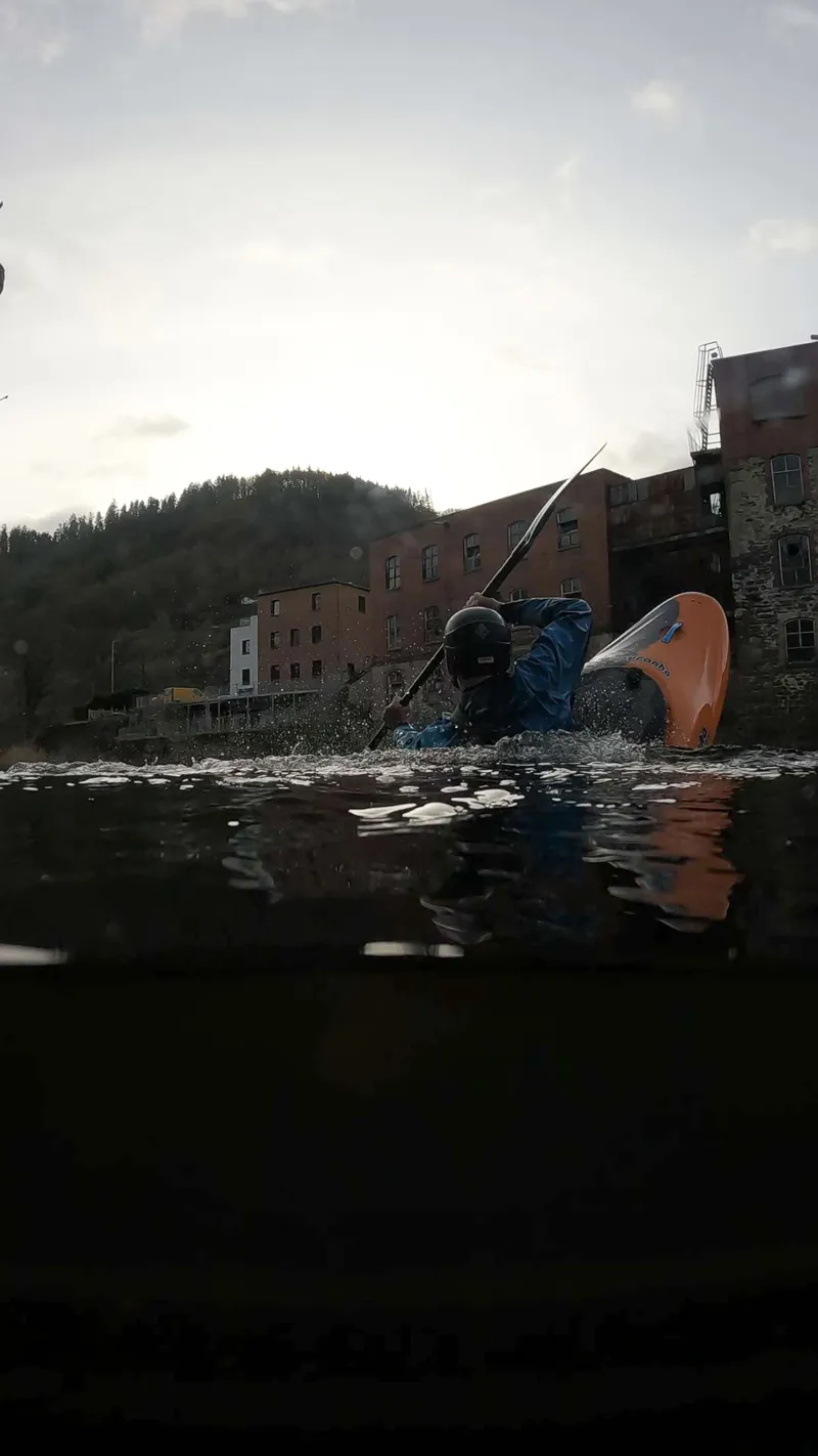 2023 Pyranha Firecracker Down River Freeride Kayak in Smoking Gecko-4